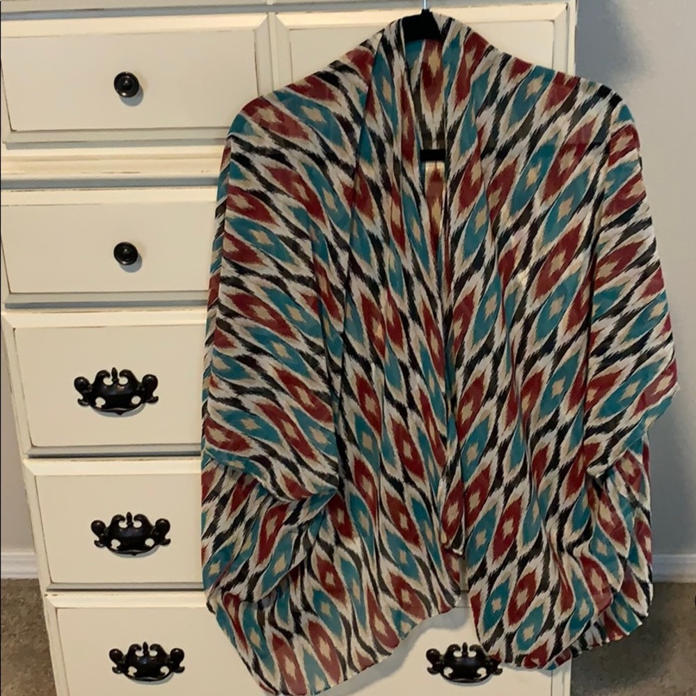Multi-colored Kimono
